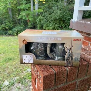 Netflix Rebel Moon Movie Collectible Stein 2-Pack (New)